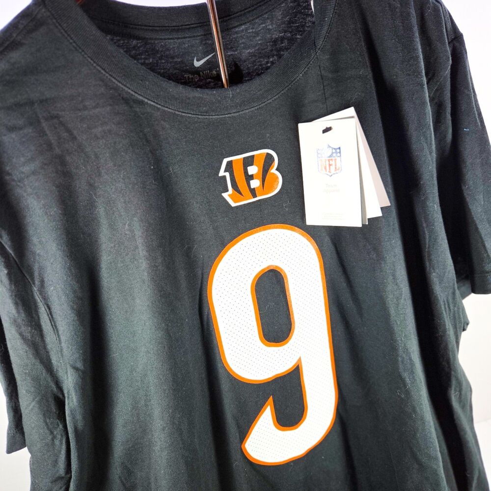 Nike Cincinnati Bengals Joe Burrow #9 T-Shirt Size XXL New With Tags - Picture 4 of 4